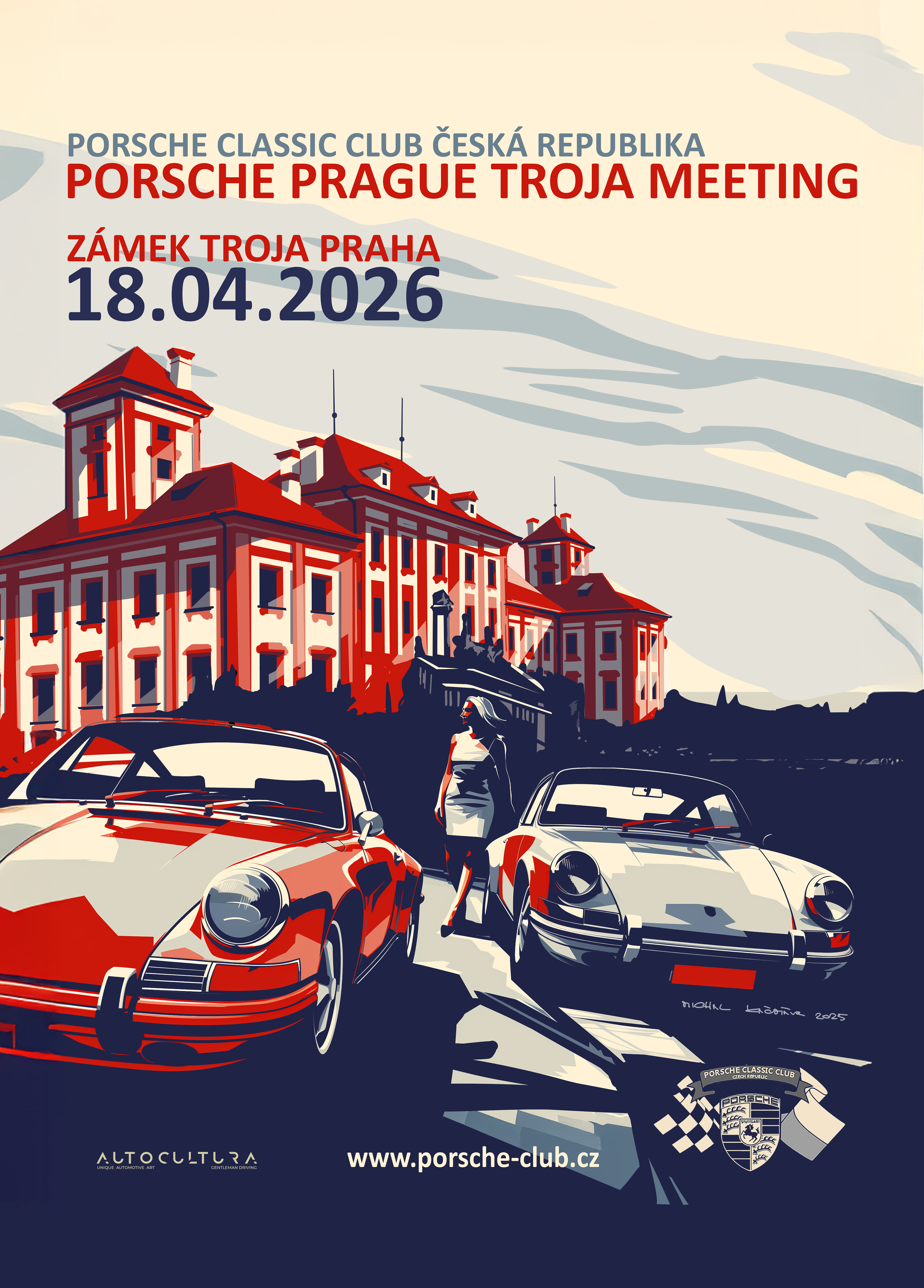 PORSCHE PRAHA TROJA 2026 85x61