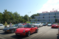 Porsche sraz Český Krumlov